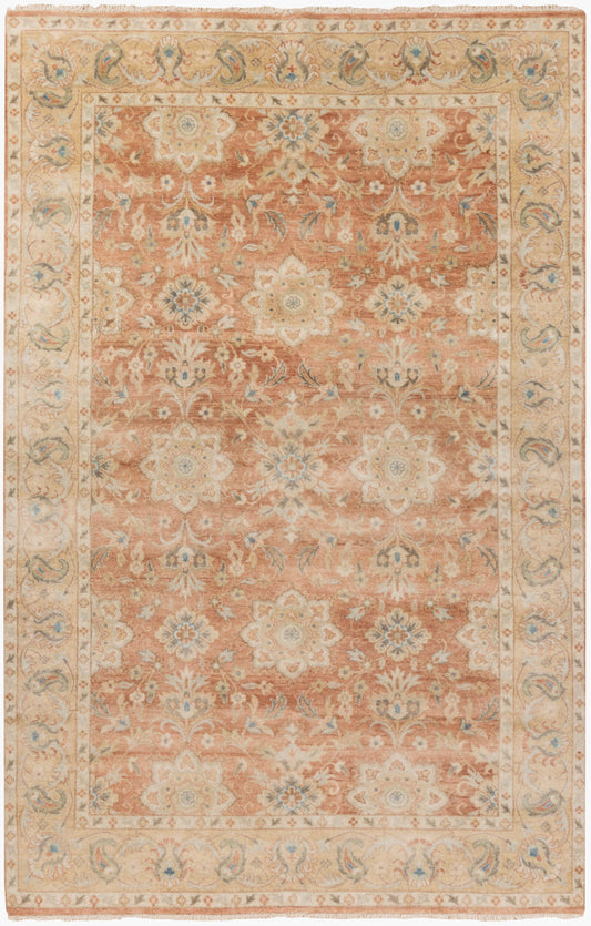 Victoria VIC-2002 3' x 5' Handmade Wool Accent Rug