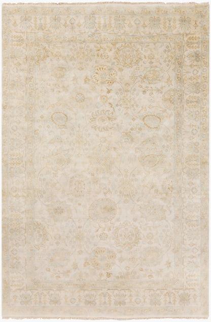 Victoria VIC-2003 Alfombra de lana hecha a mano de 1,52 m x 2,74 m