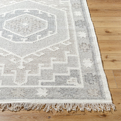 Alfombra de lana hecha a mano Valerie VLA-2304 de 2,7 x 3,6 m