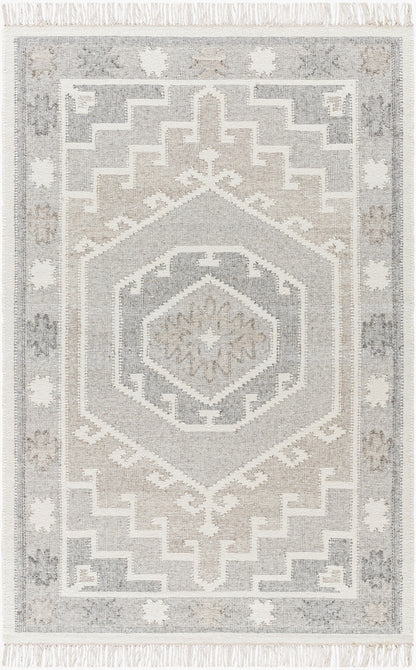 Alfombra de lana hecha a mano Valerie VLA-2304 de 8' x 10'