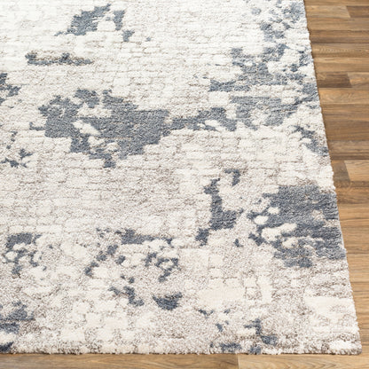Venice VNE-2300 8ft Round Machine Woven Area Rug