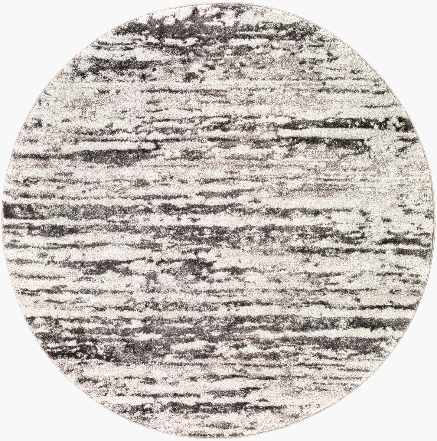 Venice VNE-2301 5ft Round Machine Woven Area Rug