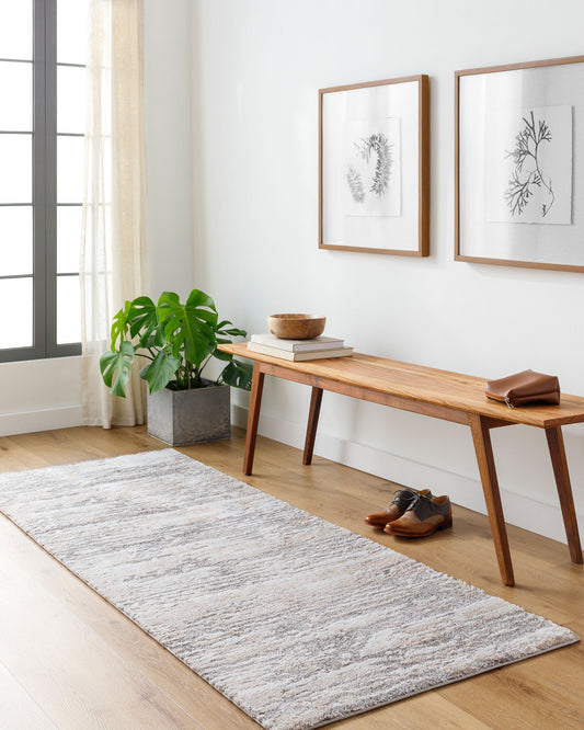 Venice VNE-2302 7ft Runner Machine Woven Runner Rug