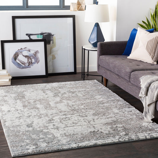 Venice VNE-2305 8ft Round Machine Woven Area Rug