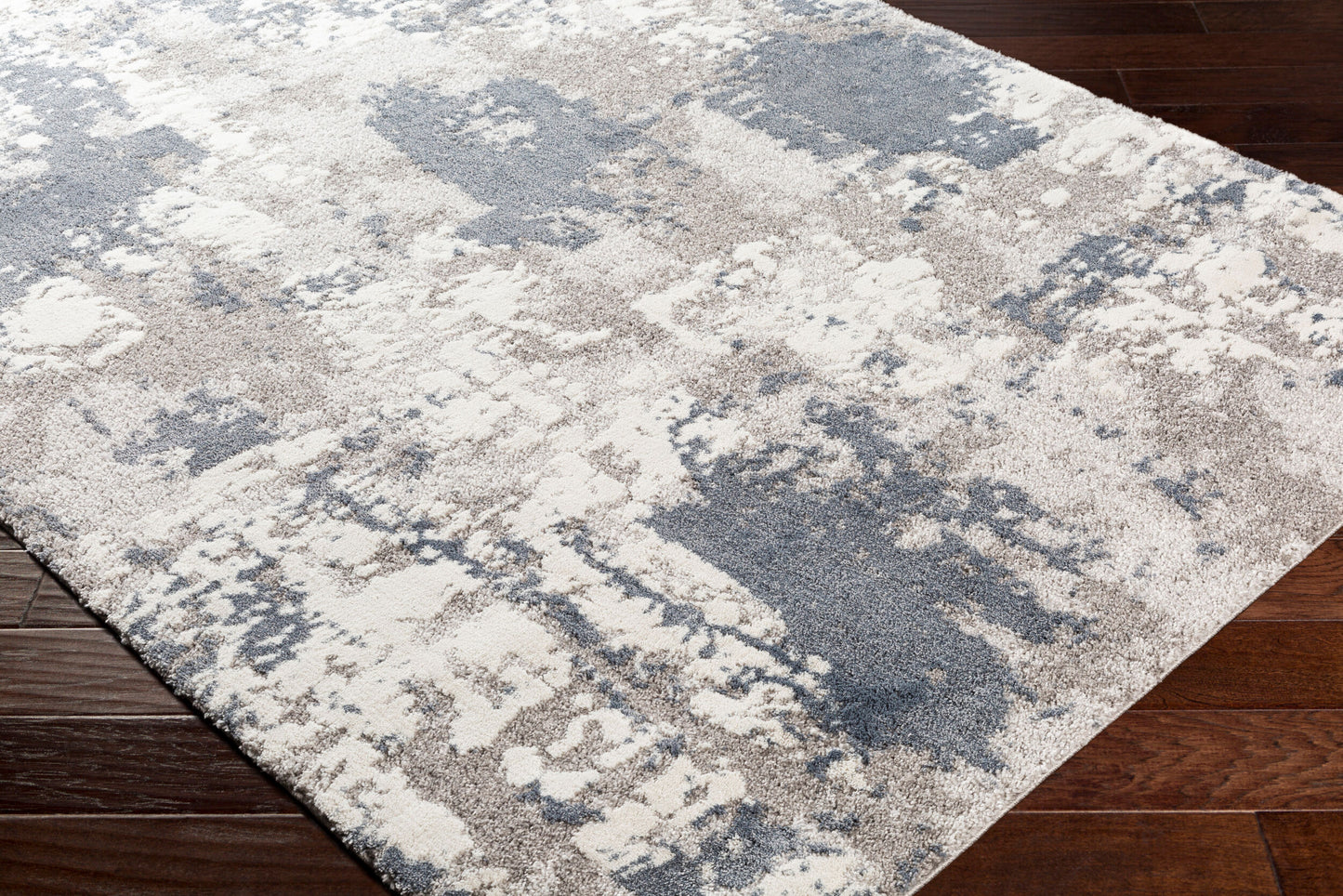 Venice VNE-2306 5ft Round Machine Woven Area Rug
