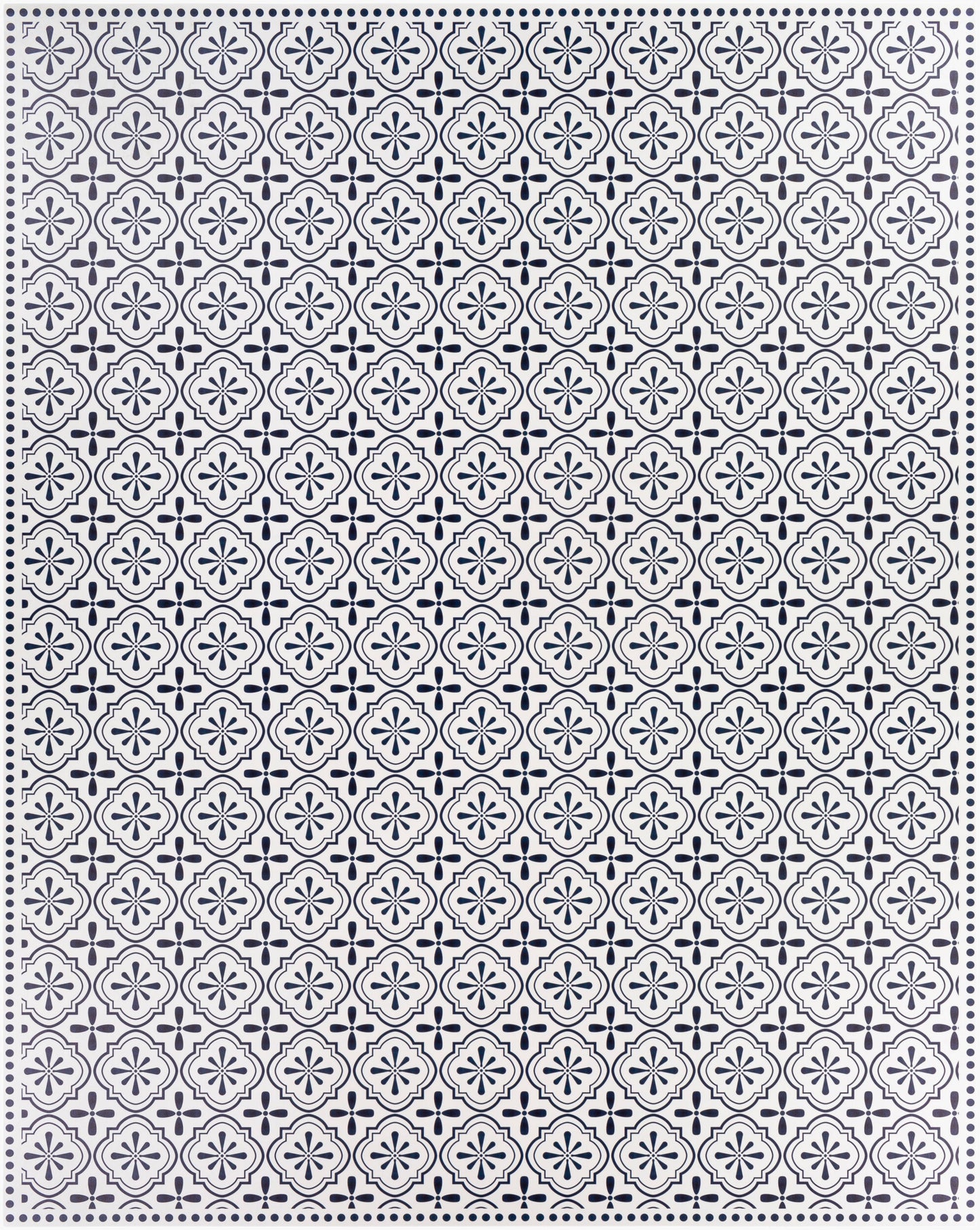 Vinilo VNL-2305 Alfombra decorativa tejida a máquina de 2' x 4'