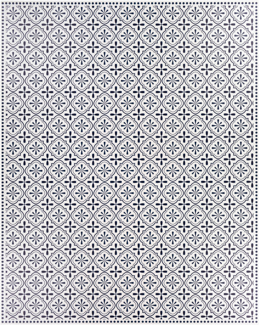 Vinilo VNL-2305 Alfombra decorativa tejida a máquina de 2' x 4'