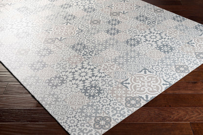 Vinilo VNL-2306 Alfombra decorativa tejida a máquina de 2' x 4'