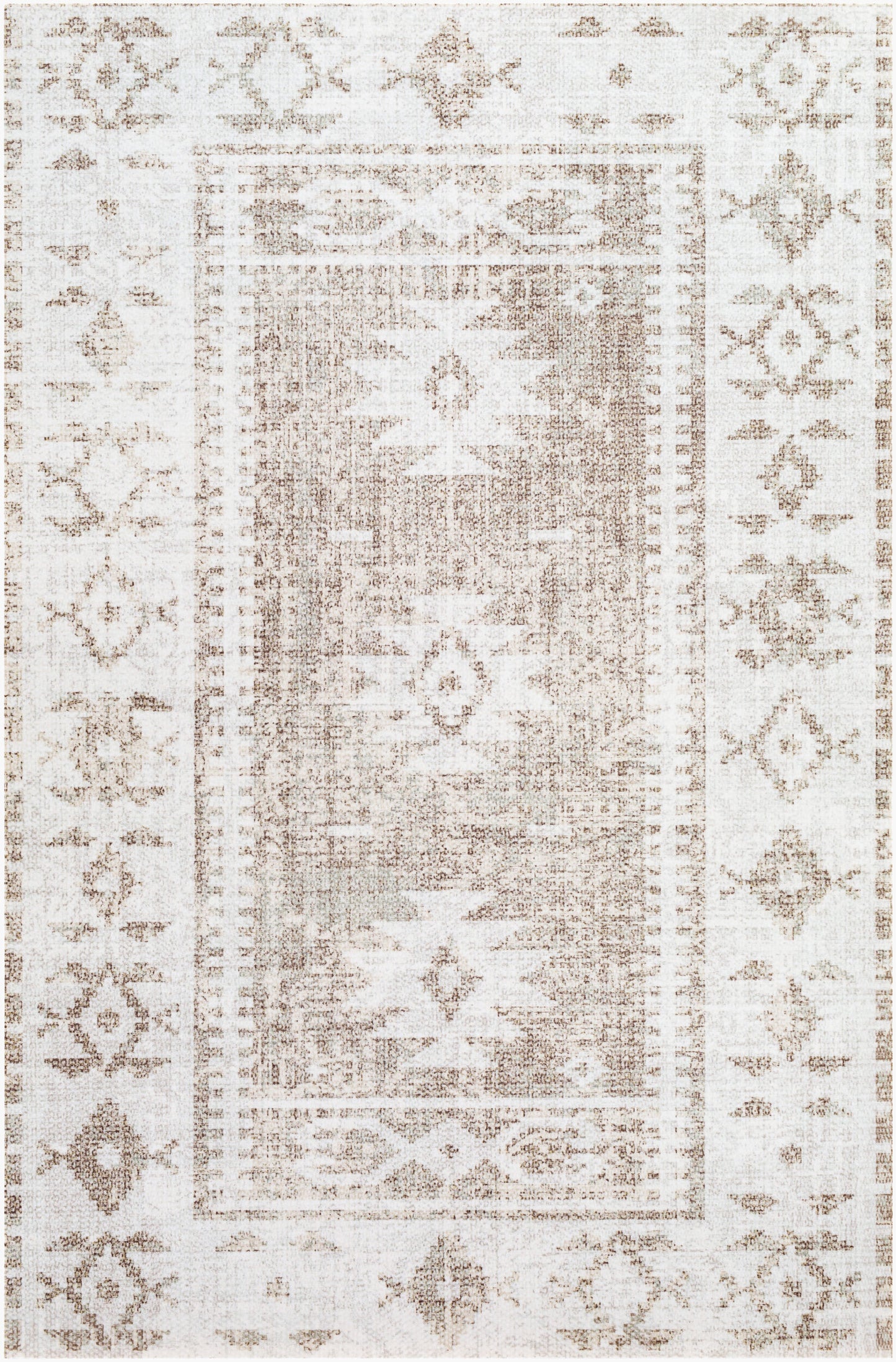 Vinilo VNL-2317 Alfombra decorativa tejida a máquina de 2' x 4'
