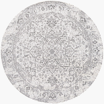 Venezia VNZ-2309 6ft Round Machine Woven Area Rug