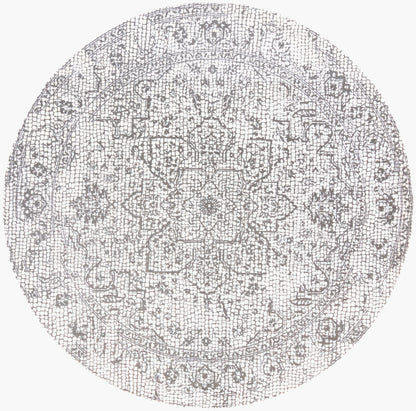 Venezia VNZ-2309 7ft Round Machine Woven Area Rug