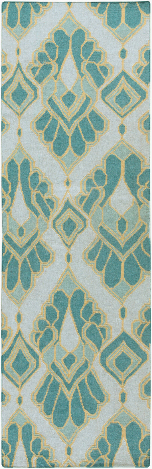 Voyages VOY-52 8ft Runner Handmade Wool Runner Rug