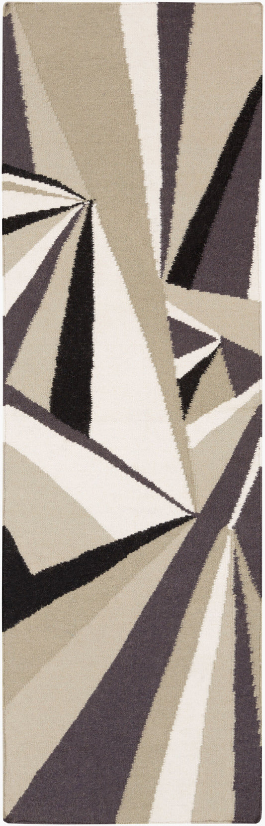 Voyages VOY-54 8ft Runner Handmade Wool Runner Rug