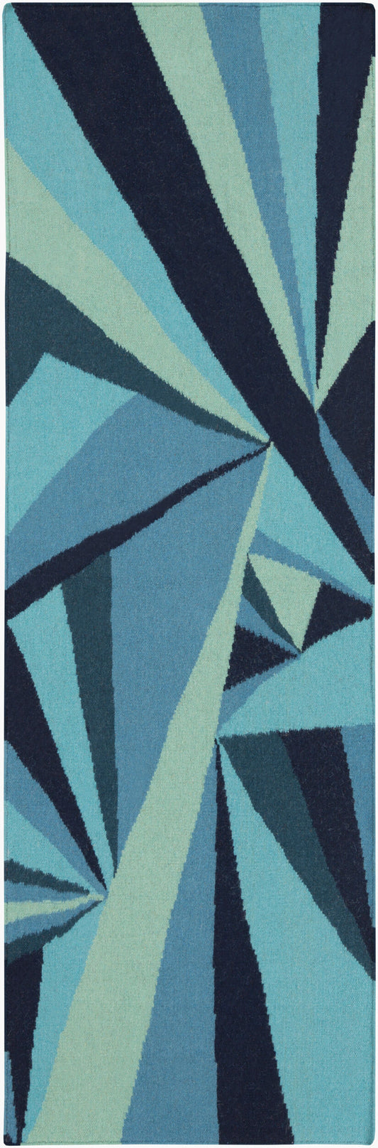 Voyages VOY-55 8ft Runner Handmade Wool Runner Rug