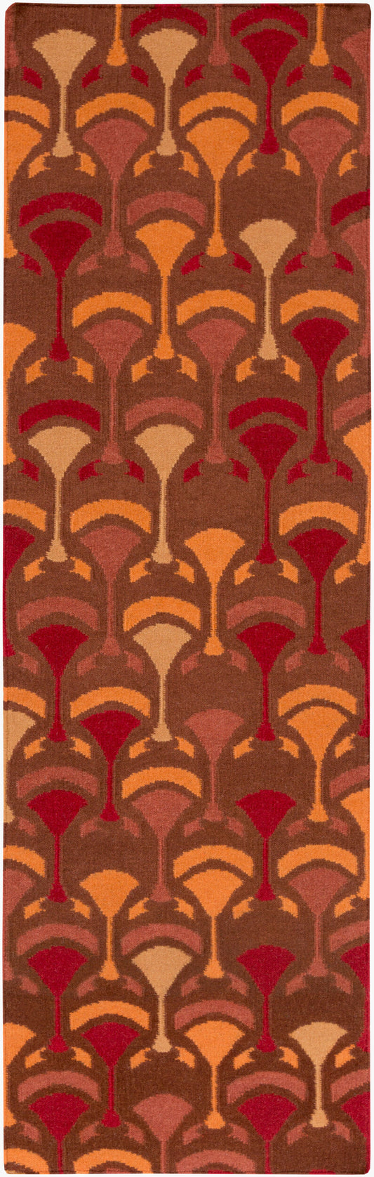 Voyages VOY-59 8ft Runner Handmade Wool Runner Rug