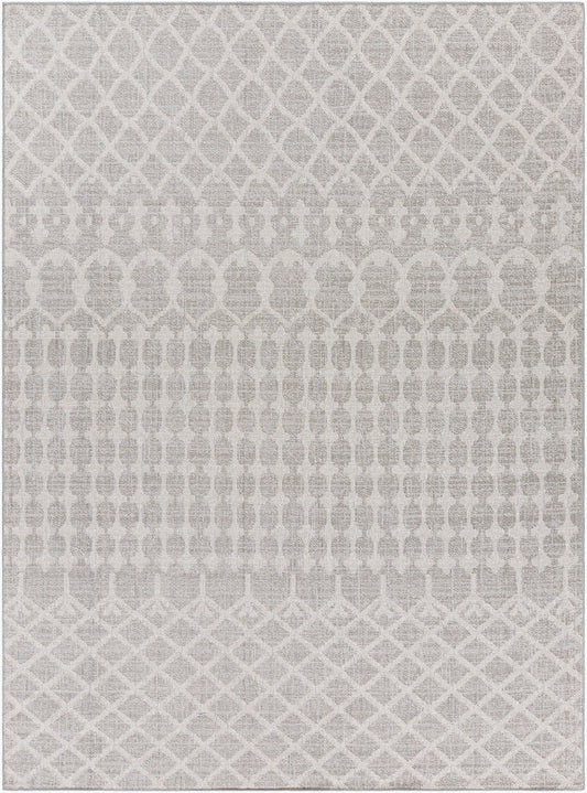 Veranda VRD-2308 Alfombra tejida a máquina para interiores y exteriores de 8' x 10'