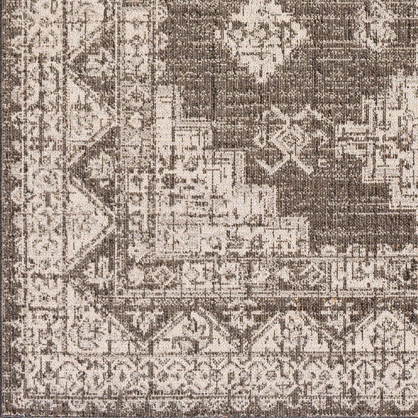 Veranda VRD-2313 Alfombra tejida a máquina para interior/exterior de 5' x 7'