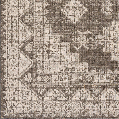 Veranda VRD-2313 Alfombra tejida a máquina para interior/exterior de 5' x 7'