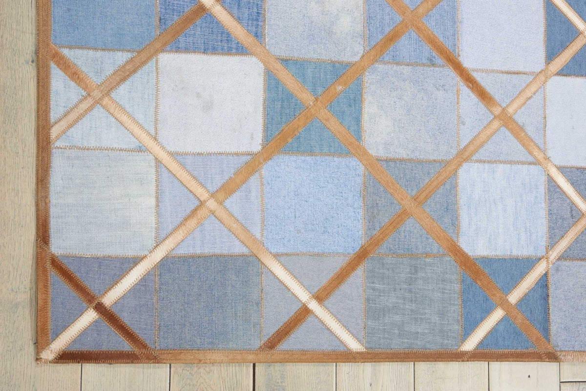 Barclay Butera Cooper COP01 Denim Woven Rug