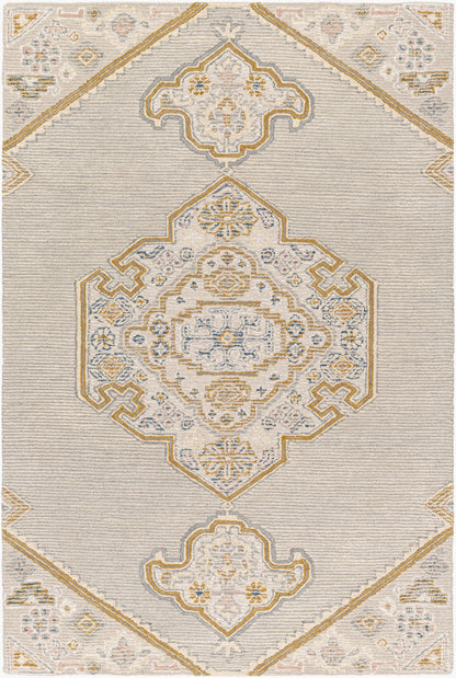 Vivianne VVE-2300 2' x 3' Handmade Wool Accent Rug