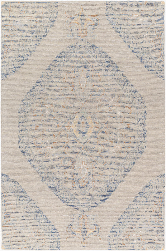 Vivianne VVE-2301 2' x 3' Handmade Wool Accent Rug