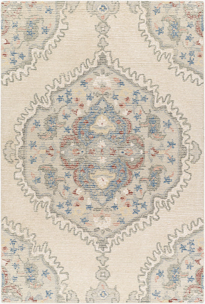 Vivianne VVE-2302 2' x 3' Handmade Wool Accent Rug