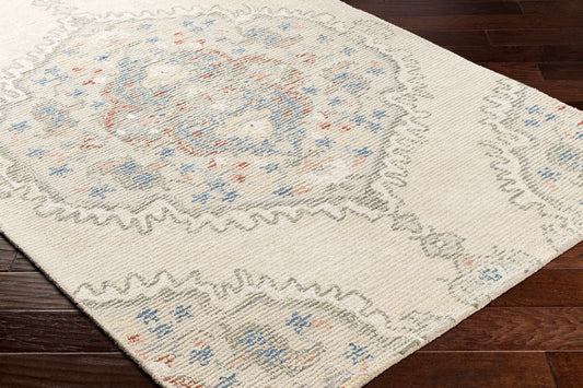 Vivianne VVE-2302 2' x 3' Handmade Wool Accent Rug