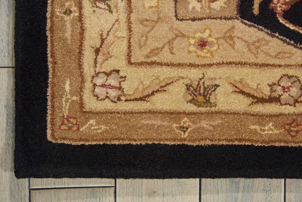 Nourison 3000 3107 Black Tufted Rug