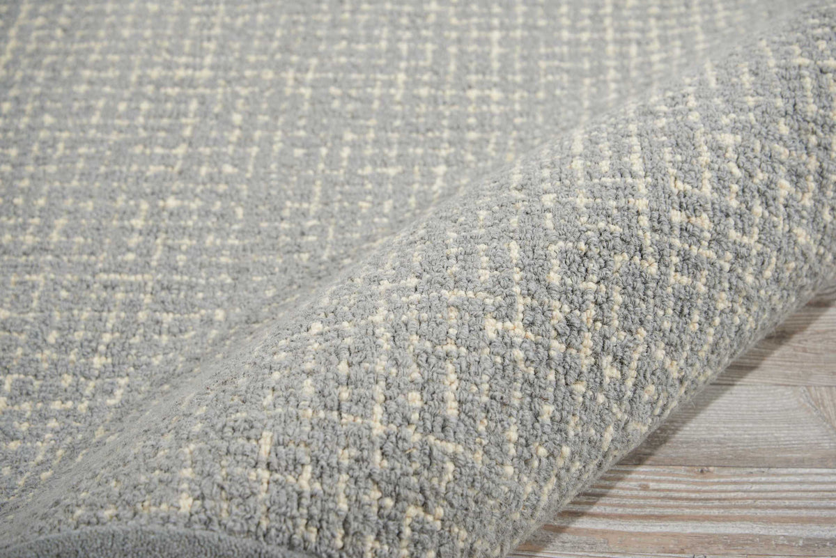 River Brook KI809 Light Blue Ivory Tufted Rug