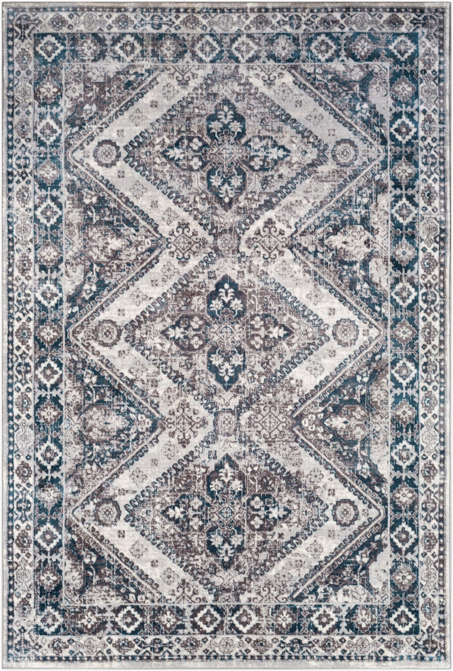 Wanderlust WNL-2314 Alfombra tejida a máquina de 6' x 9'