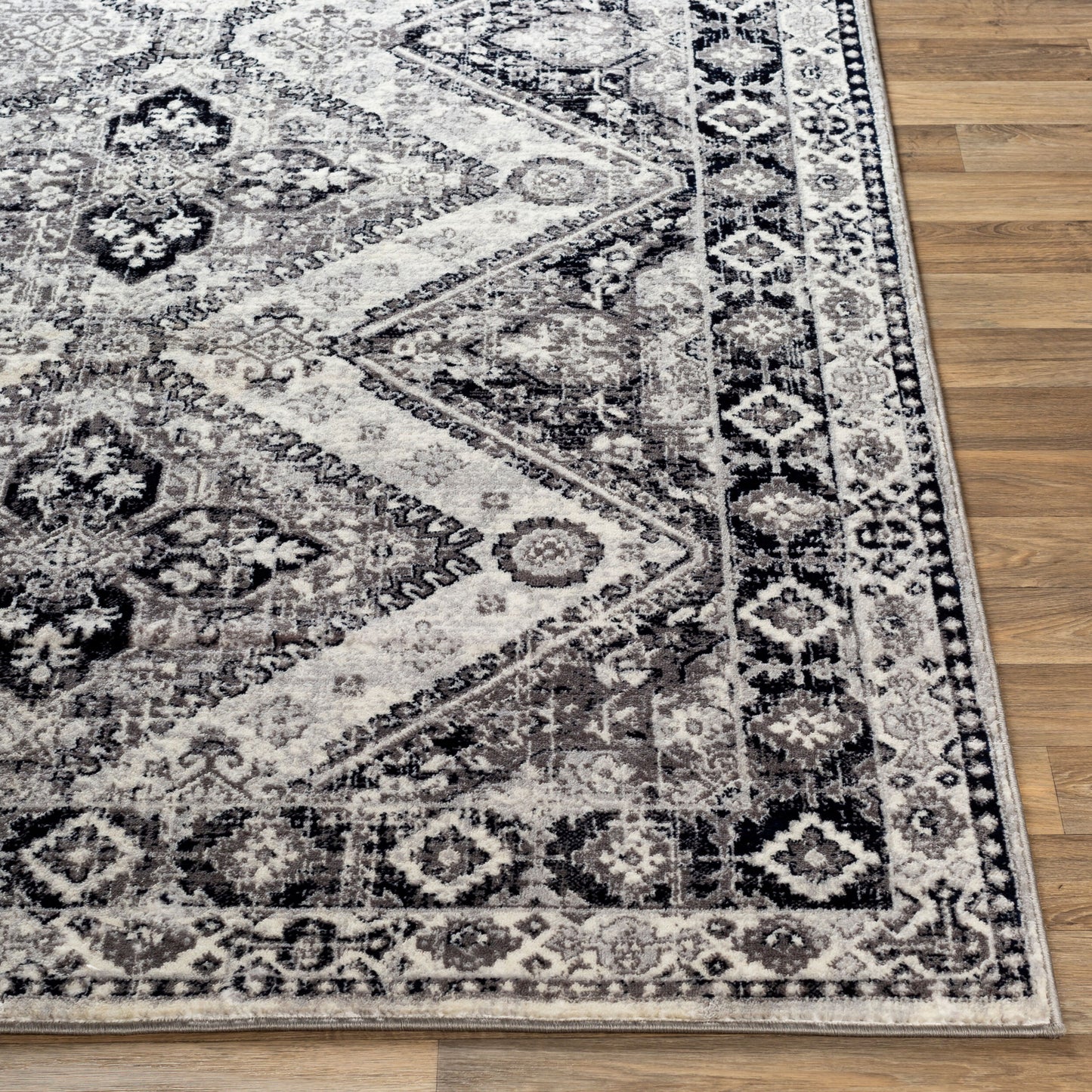 Wanderlust WNL-2315 Alfombra tejida a máquina de 6' x 9'
