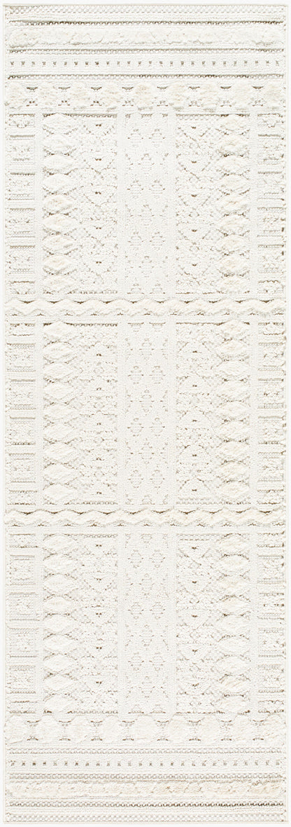 West Palm WPM-2303 7ft Runner Machine Woven Indoor/Outdoor Runner Rug