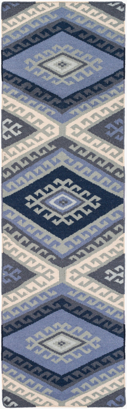Wanderer WRR-2000 8ft Runner Handmade Wool Runner Rug
