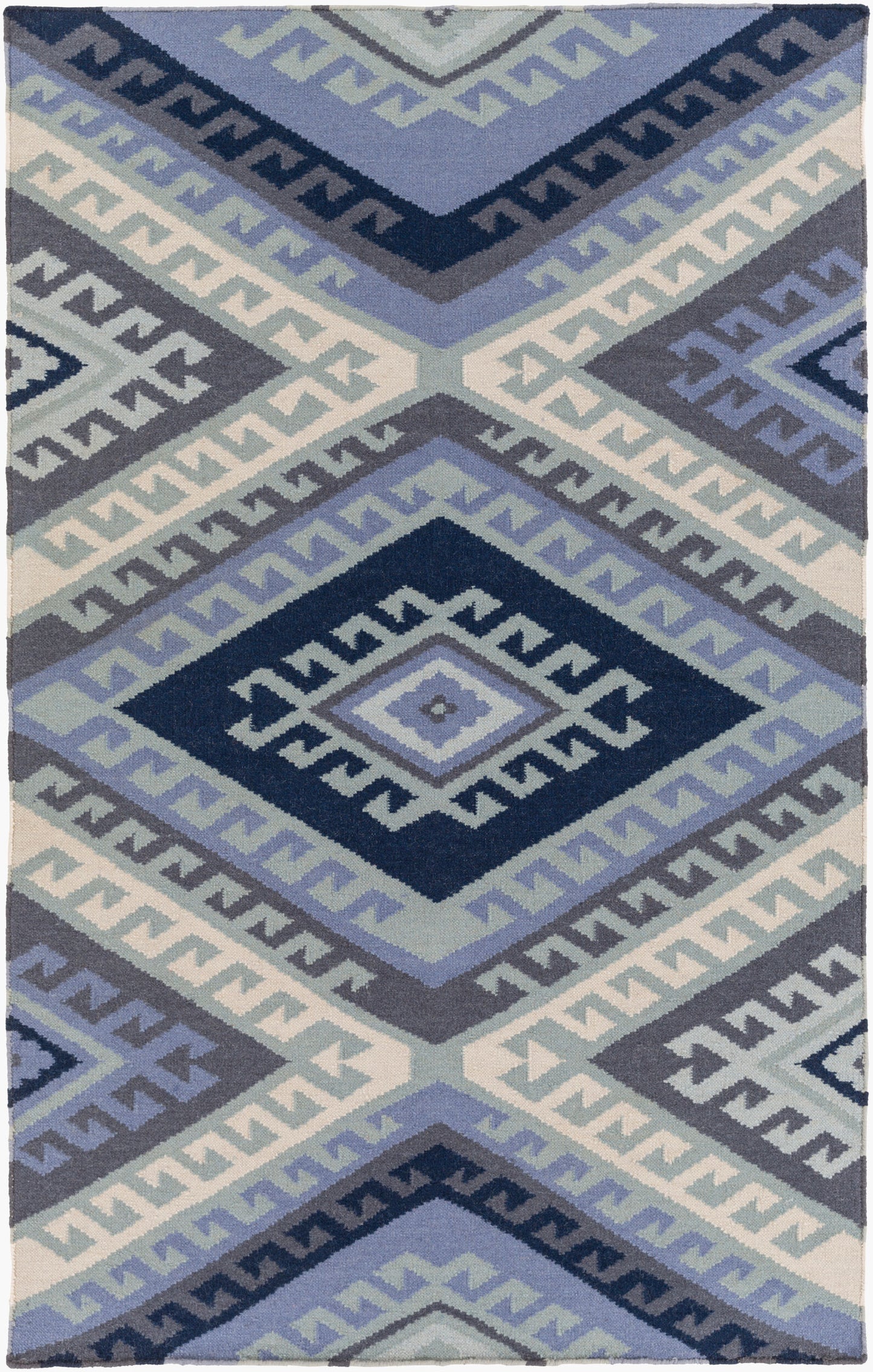 Wanderer WRR-2000 5' x 7' Handmade Wool Area Rug