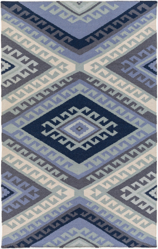 Wanderer WRR-2000 5' x 7' Handmade Wool Area Rug