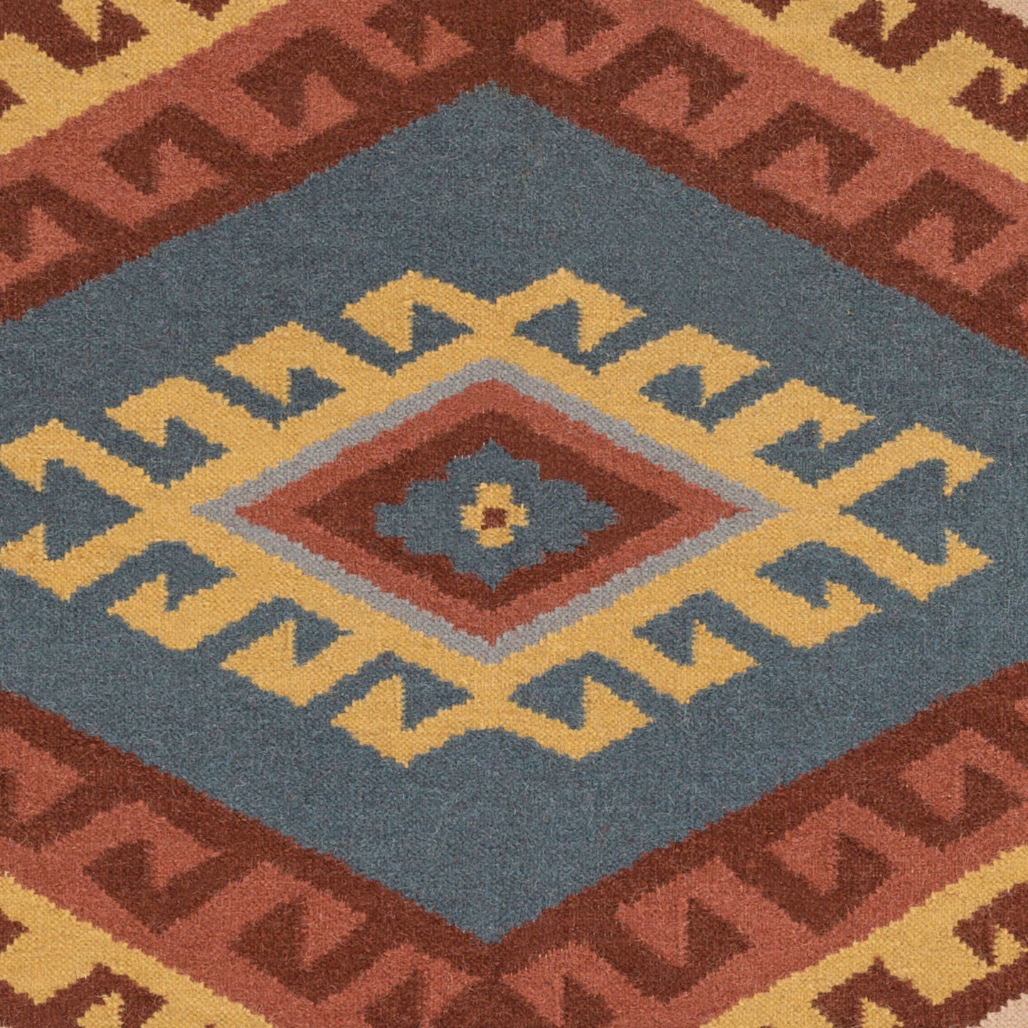 Wanderer WRR-2002 Alfombra de lana hecha a mano de 5' x 7'