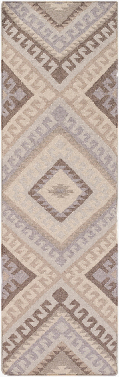 Wanderer WRR-2005 8ft Runner Handmade Wool Runner Rug