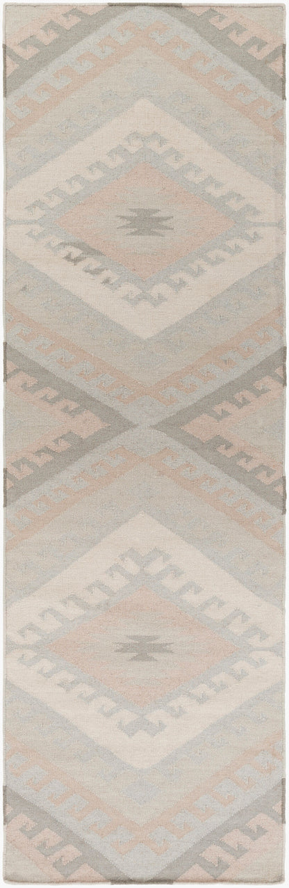 Wanderer WRR-2006 8ft Runner Handmade Wool Runner Rug