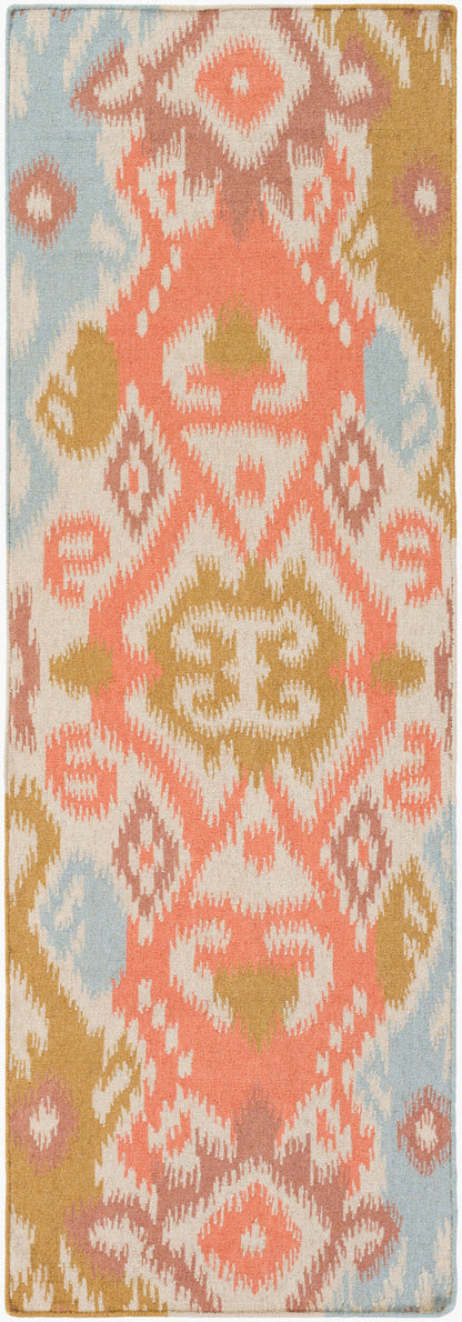 Wanderer WRR-2008 8ft Runner Handmade Wool Runner Rug