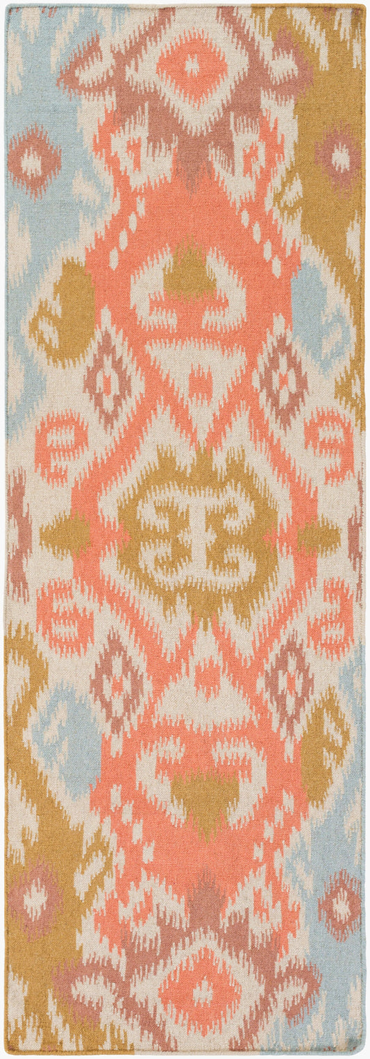 Wanderer WRR-2008 8ft Runner Handmade Wool Runner Rug