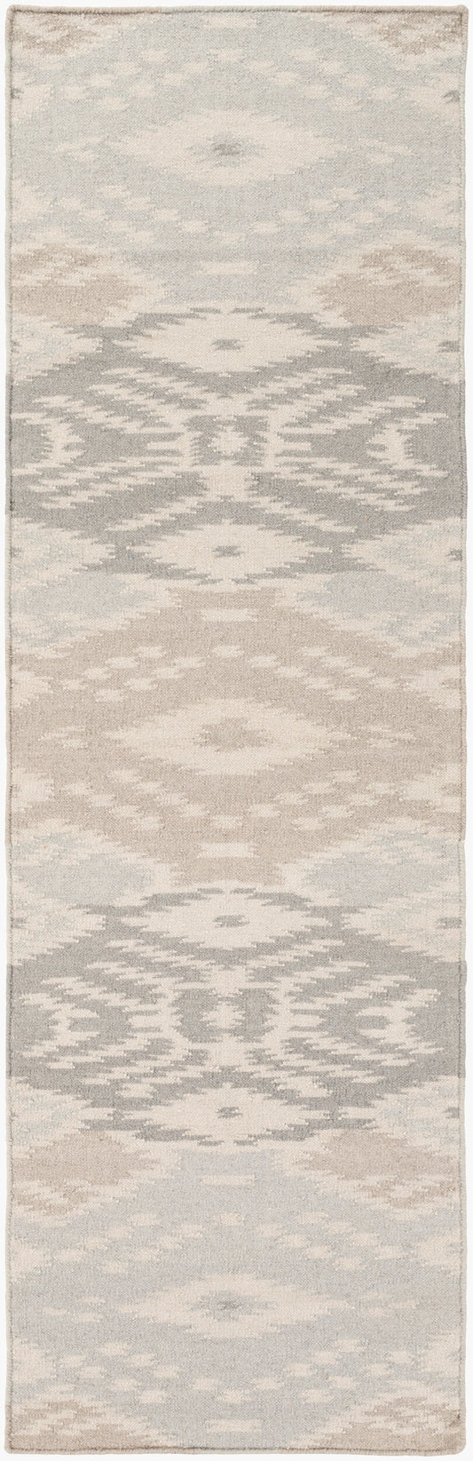 Wanderer WRR-2009 8ft Runner Handmade Wool Runner Rug