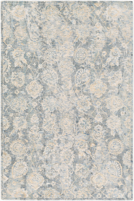 Alfombra decorativa Wilson WSN-2300 de 2' x 3' hecha a mano
