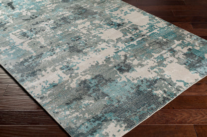 Alfombra decorativa Wilson WSN-2307 de 2' x 3' hecha a mano