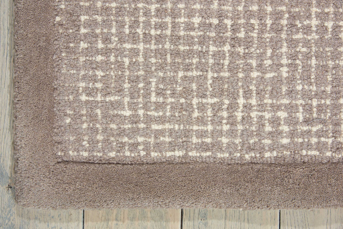 River Brook KI809 Grey Ivory Tufted Rug