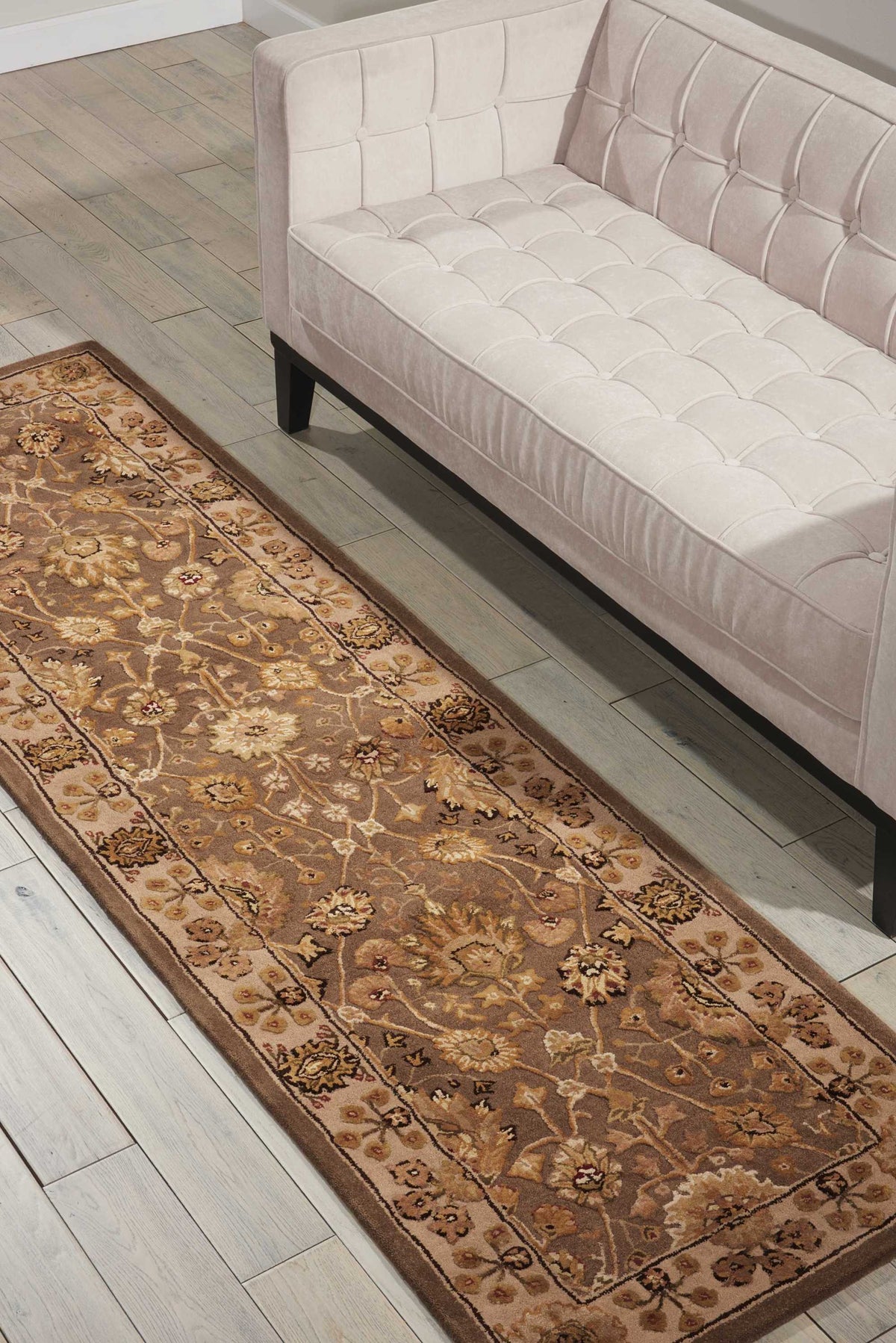 Nourison 3000 3102 Taupe Tufted Rug