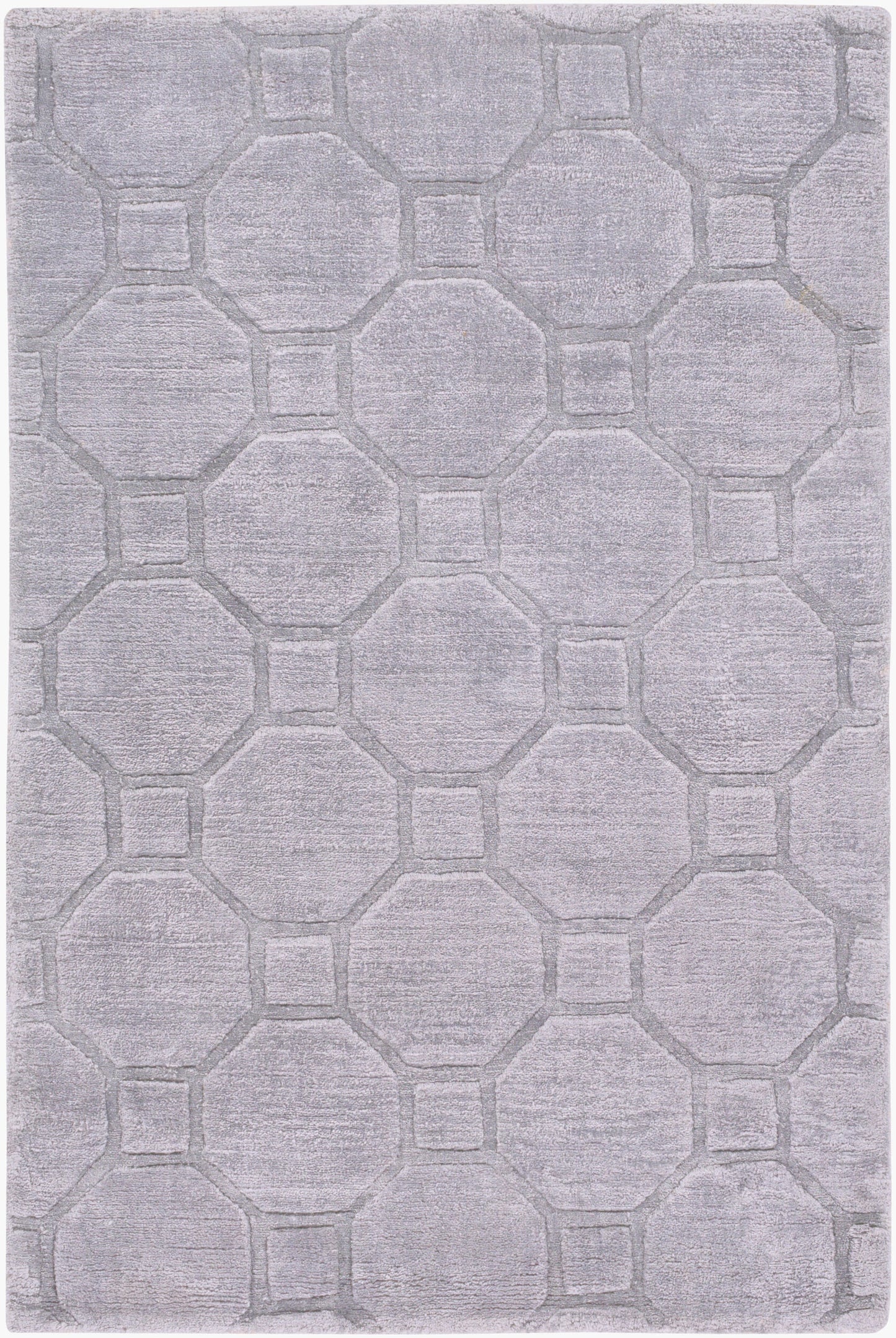 Wyndham WYD-2001 2' x 3' Handmade Faux Silk Accent Rug