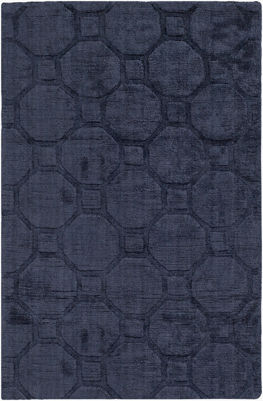 Wyndham WYD-2002 2' x 3' Handmade Faux Silk Accent Rug