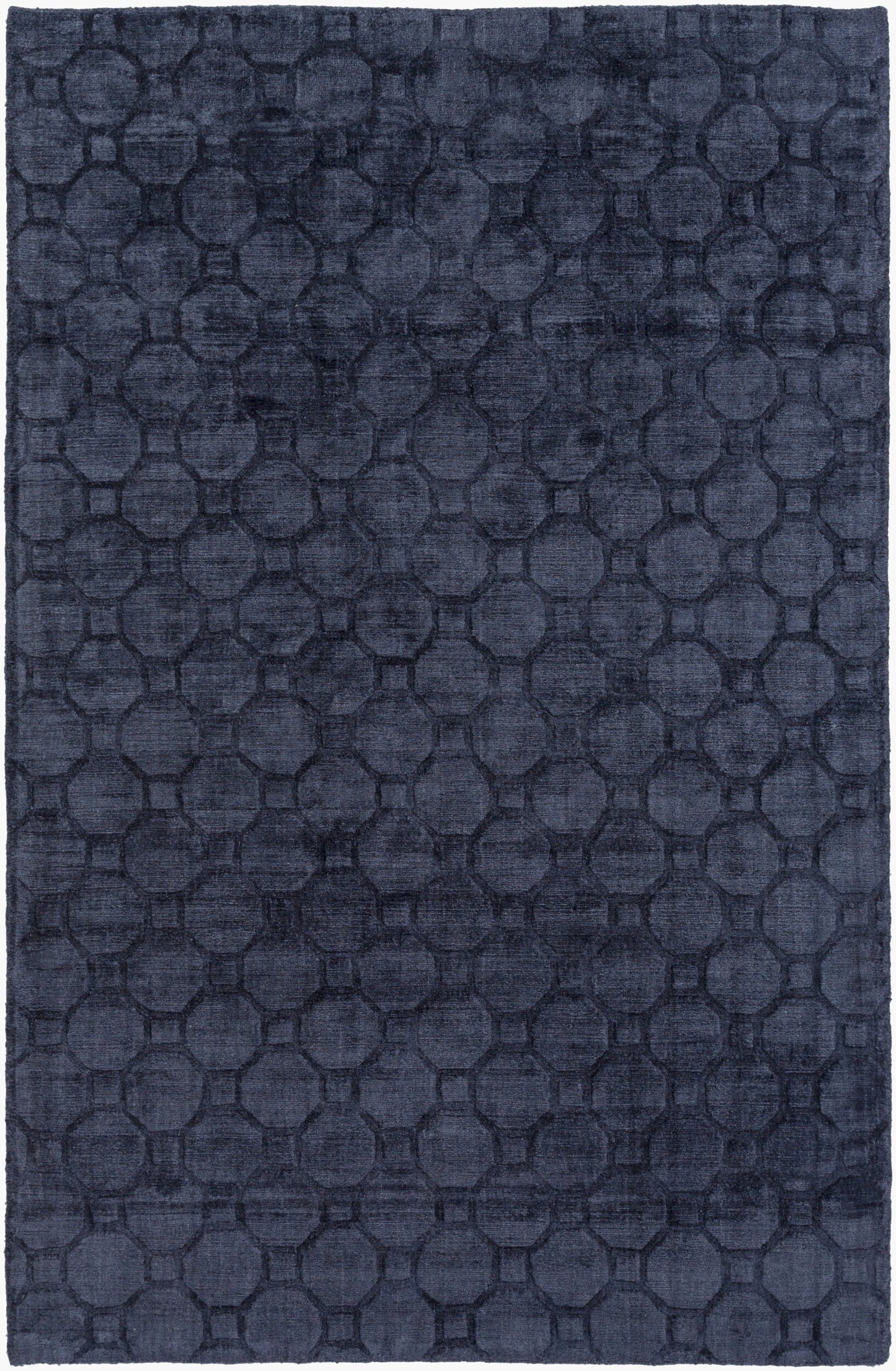 Wyndham WYD-2002 5' x 7' Handmade Faux Silk Area Rug