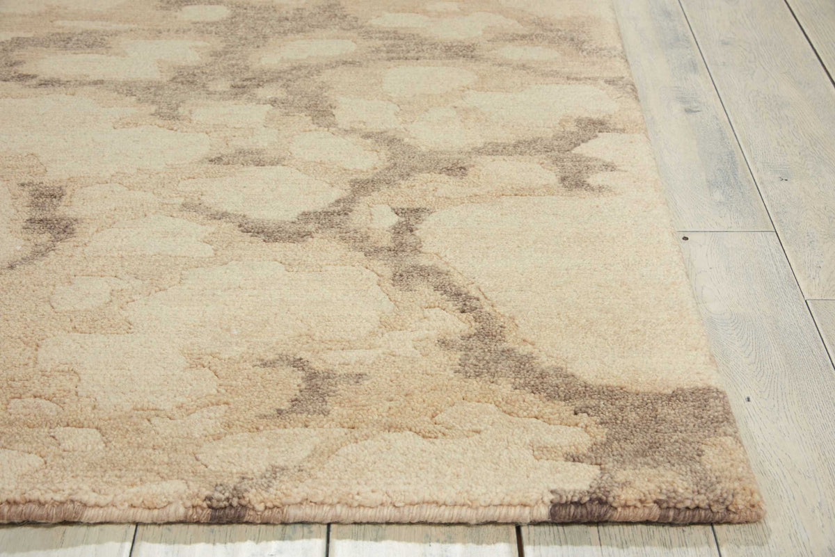 Tahoe Modern MTA01 Linen/Grey Knotted Rug