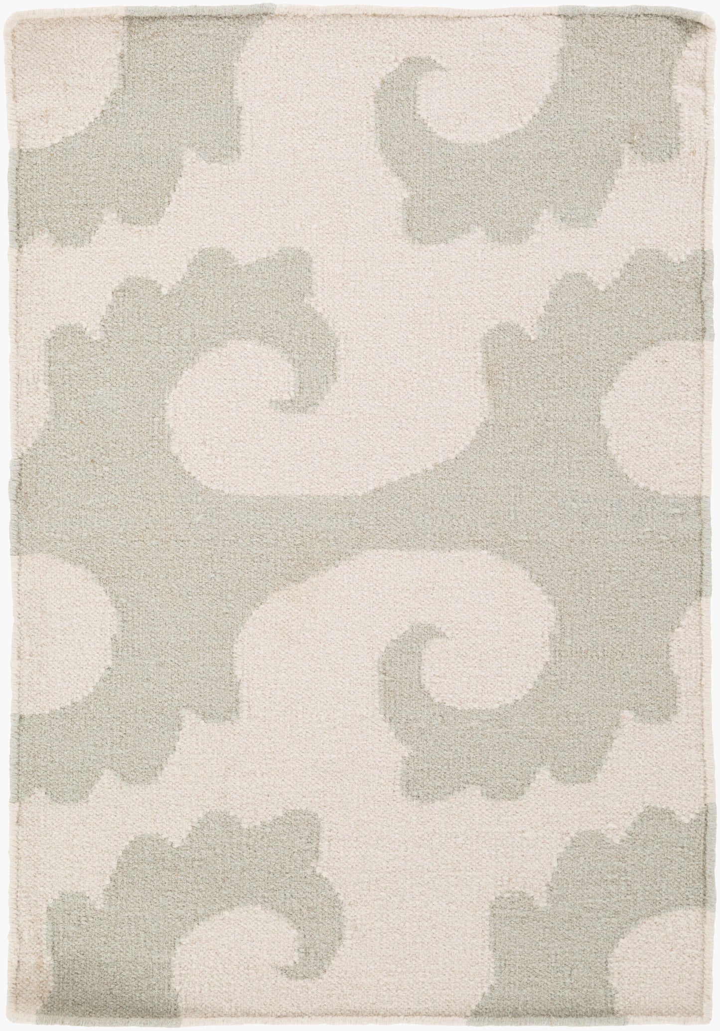Alfombra decorativa de lana hecha a mano Yacht Club YTC-2012 de 2' x 3'